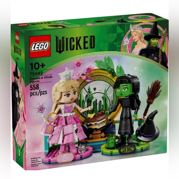 Lego Other - 🌀LEGO WICKED ELPHABA AND GLINDA FIGURES 75682 BUILDING KIT - NWT